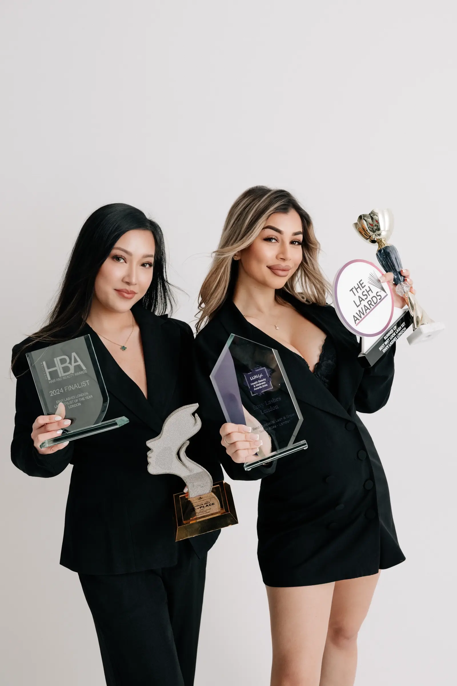 Envy Lashes London Trophies and Awards